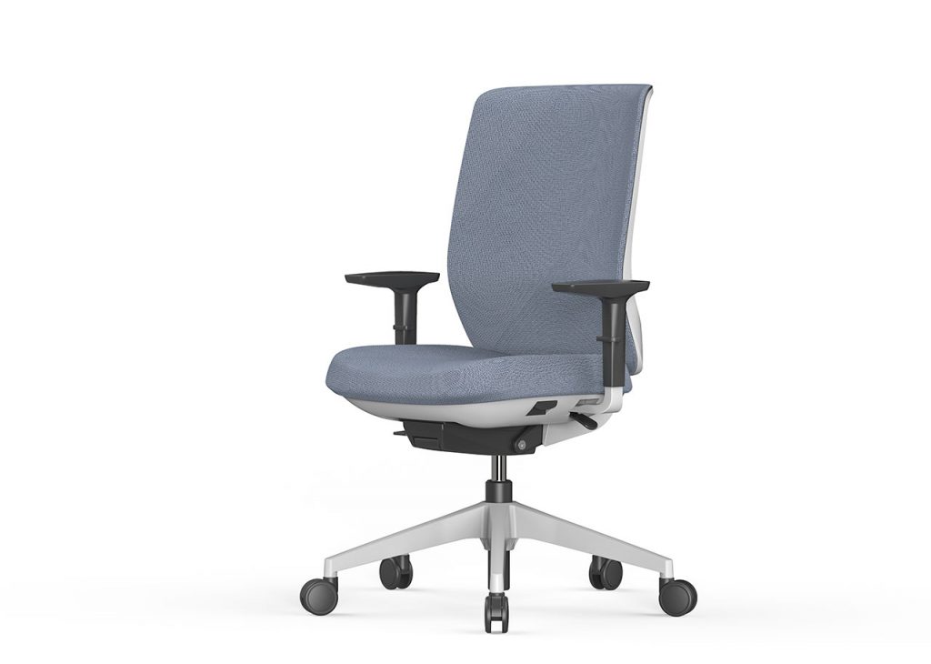 sillas-oficina-trim-gallerySilla de oficina ergonómica en color gris