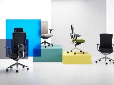 Sillas de oficina ergonómicas con ruedas