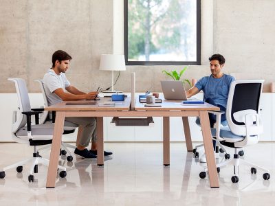 Sillas de oficina ergonómicas con ruedas