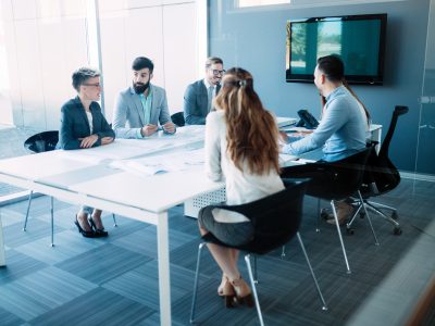Mobiliario de sala de reuniones para oficinas