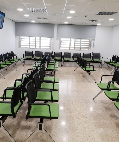 Bancos de sillas para salas de espera