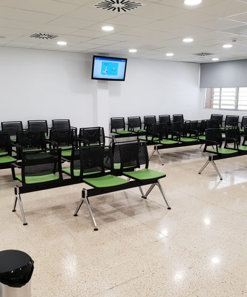 Bancos de sillas para salas de espera
