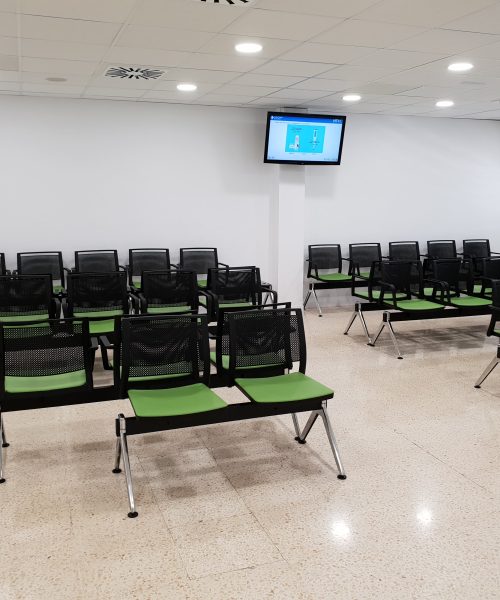 Bancos de sillas para salas de espera