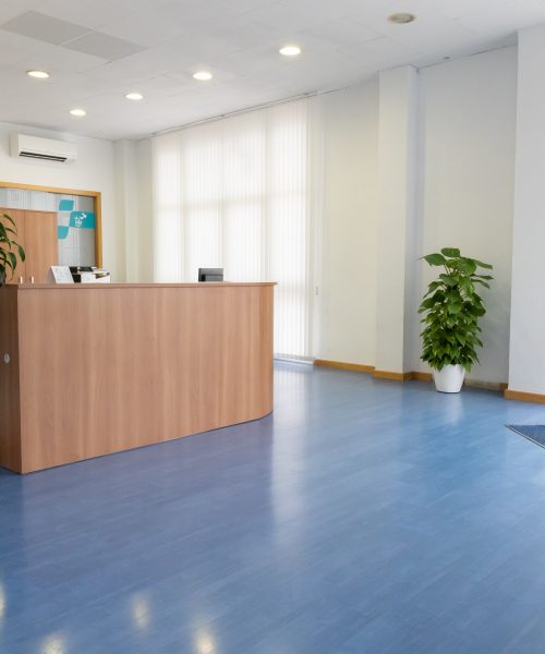 Mostrador para recepción de mobiliario para oficinas