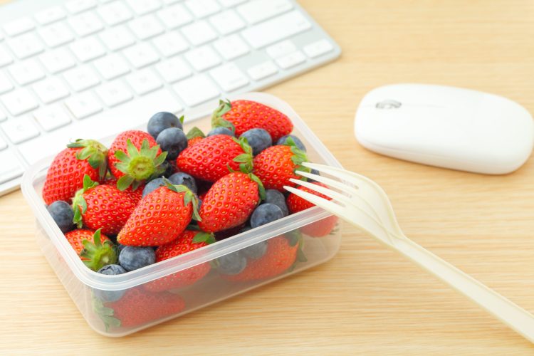 Comida saludable en la oficina Comida saludable en la oficina